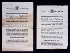 VINTAGE 1936 Social Security Pamphlet New Deal Era Government Ephemera picture