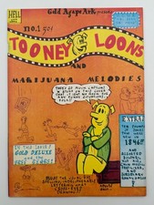 Vintage Tooney Loons and Marijuana Melodies No. 1 Comix 1971 picture