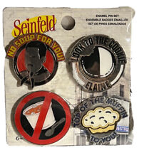 Funko Pop Seinfeld Enamel Pin Set No Soup For You Look To The Cookie Jerry  picture