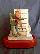 DECLANS FINNIANS PHIL THE FIDDLER MUSICAL FIGURINE 44600 SIGNED IRISH SONG picture