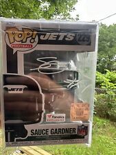 NFL Sauce Gardner Signed Funko Pop - New York Jets Autograph (Beckett COA) picture