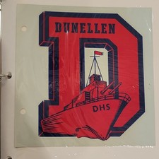 Vintage 1964 1965 Dunellen High School NJ Memorabilia Scrapbook Lot Destroyers picture