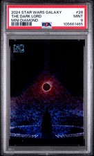 2024 TOPPS CHROME STAR WARS GALAXY THE DARK LORD MINI DIAMOND #28 PSA 9 picture