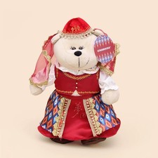 New Starbucks China Star Bazaar Ethnic Style Limited Bearista Bear Plush picture