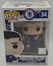 🔥 Christian Pulisic Funko Pop Football Team USA & Chelsea FC #34 Minty 2020 🔥 picture
